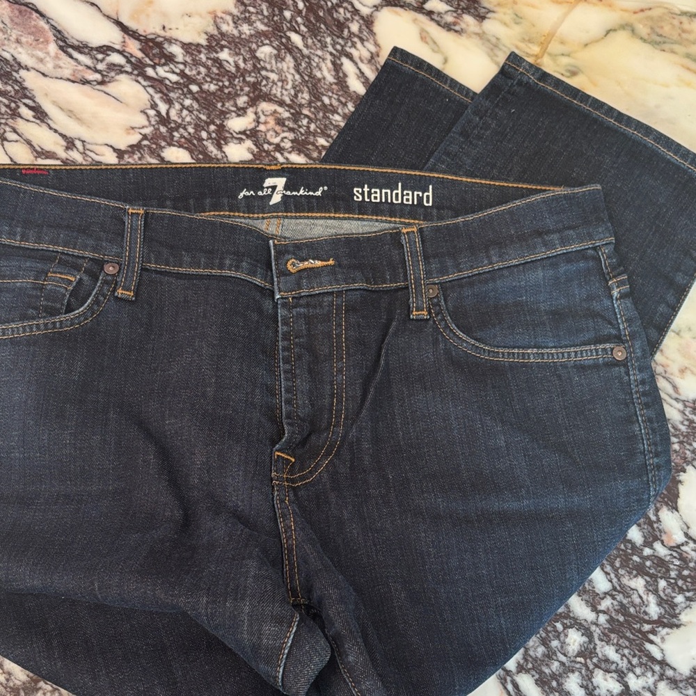 7 For All Mankind The Standard Straight Jeans